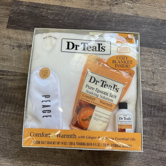 Dr. Teal’s Bath Dr Teals 4piece Ginger And Nutmeg Bath Gift Set